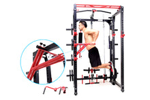 Load image into Gallery viewer, Warrior Freestanding Folding Cable Pulley Power Rack