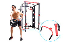 Load image into Gallery viewer, Warrior Freestanding Folding Cable Pulley Power Rack