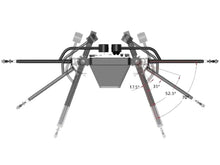 Load image into Gallery viewer, Technical diagram of a mechanical arm with labeled angles