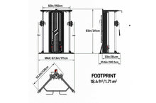 Load image into Gallery viewer, Warrior FT900 Cable Pulley Functional Trainer Home Gym (🍂 FALL CLEARANCE SALE)