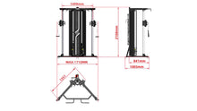 Load image into Gallery viewer, Warrior FT900 Cable Pulley Functional Trainer Home Gym (🍂 FALL CLEARANCE SALE)