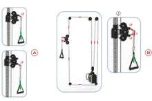 Load image into Gallery viewer, Warrior FT900 Cable Pulley Functional Trainer Home Gym (🍂 FALL CLEARANCE SALE)
