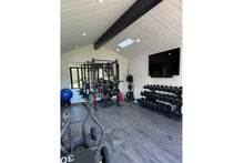 Load image into Gallery viewer, Warrior Marble Interlocking Gym Tile Flooring (Gunmetal Grey)