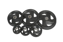 Load image into Gallery viewer, Warrior Rubber Grip Olympic Weight Plate Set (260lb)