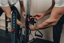 Load image into Gallery viewer, Warrior Wall Mounted Cable Pulley Home Gym System (Two Stack)