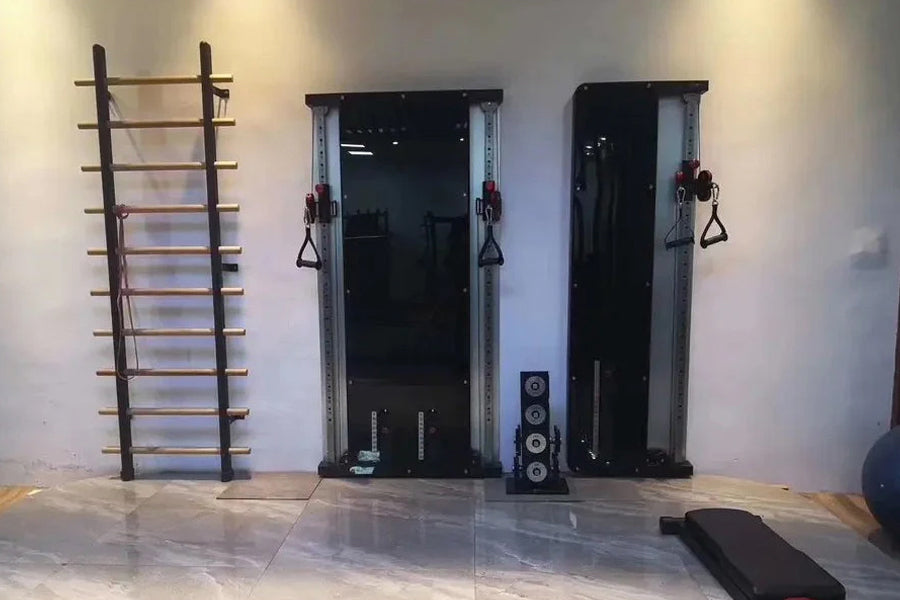 Warrior Wall Mounted Cable Pulley Home Gym System (Two Stack