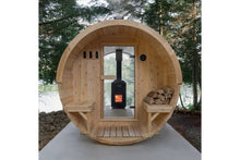 Load image into Gallery viewer, Harvia Linear 16 Wood-Burning Sauna Stove Heater (Black)