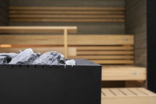 Load image into Gallery viewer, Harvia Linear 22 GreenFlame ES Wood-Burning Sauna Stove Heater (Black)