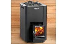 Load image into Gallery viewer, Harvia Pro 20 SL Wood-Burning Sauna Stove Heater with Extended Throat (Black)