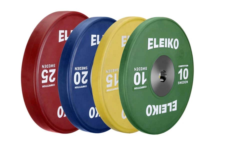 Eleiko IWF Training Bumper Plates 360 Fitness Superstore