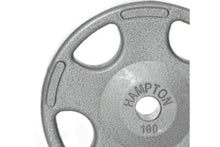 Load image into Gallery viewer, Hampton Cast Iron Olympic Grip Weight Plates