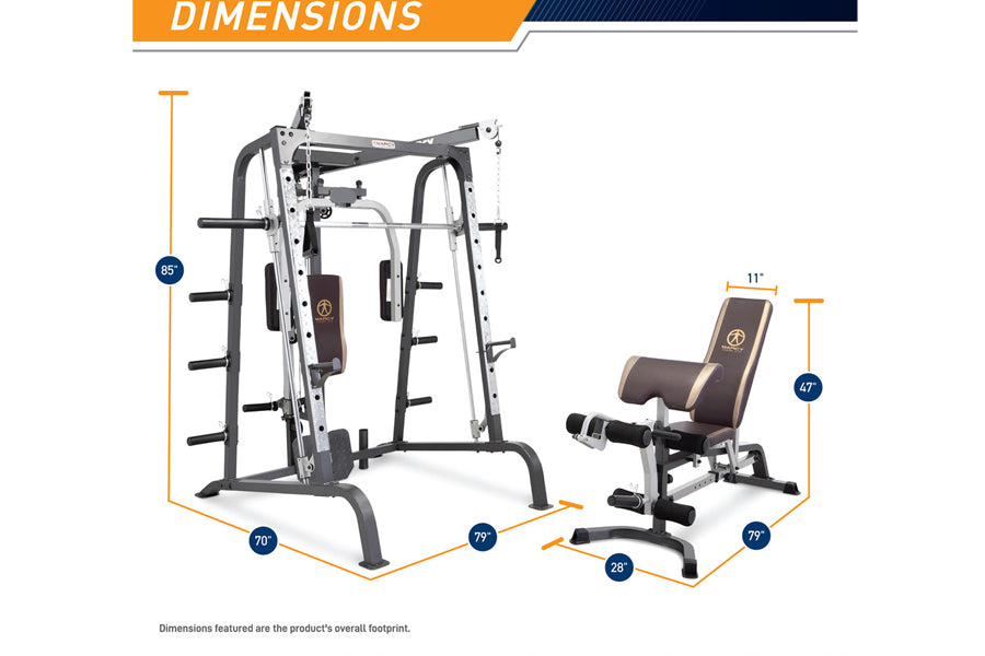 Marcy Smith Machine Cage System MD 9010G 360 Fitness Superstore