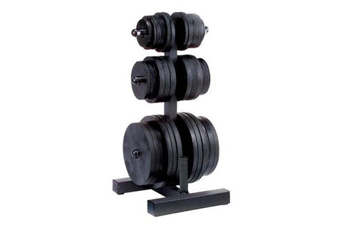 Warrior Olympic Weight Plate & Bar Tree