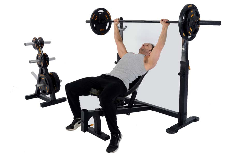 Powertec best sale flat bench