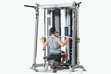 Load image into Gallery viewer, TuffStuff Evolution Corner Multi-Functional Trainer Home Gym System (CXT-200) w/ Smith Press Attachment (CXT-225)
