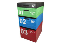 Load image into Gallery viewer, Warrior Soft Stackable Plyo Box Set