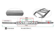 Load image into Gallery viewer, Warrior Multi-Grip Swiss Olympic Bar
