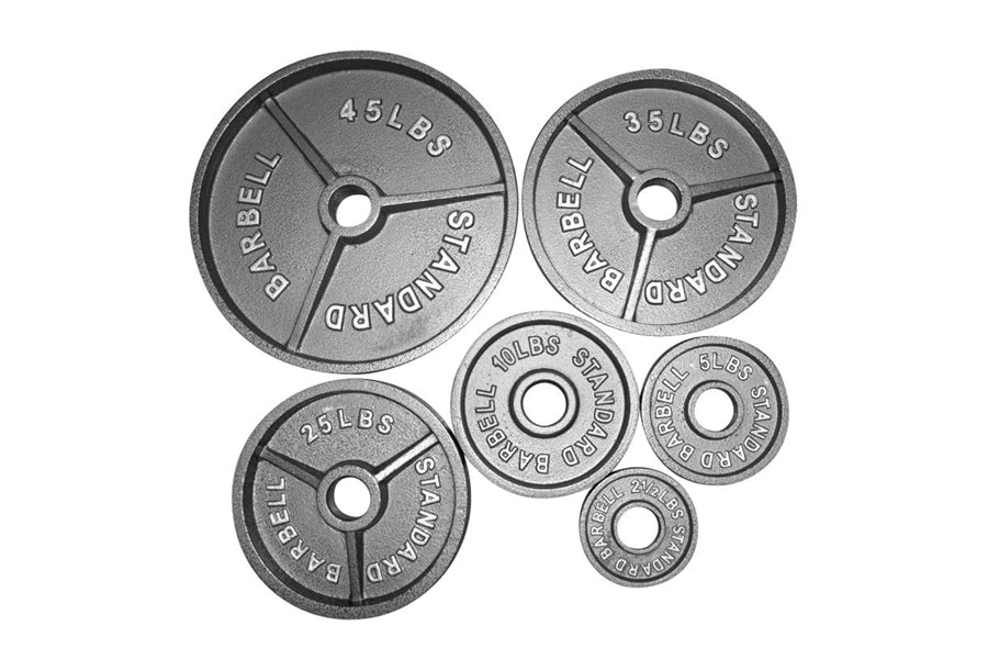 Warrior Olympic Cast Iron Weight Plates