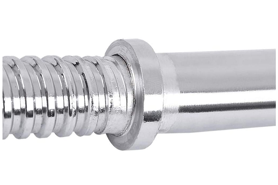 Warrior Standard 1 EZ Curl Bar Threaded Spin Lock 360 Fitness Superstore