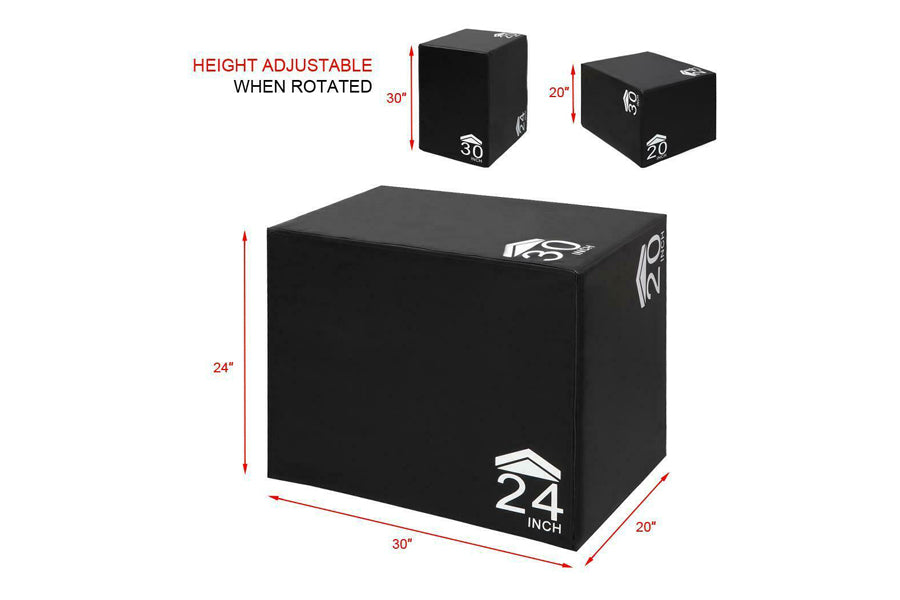 Warrior Strength 3-in-1 Soft Plyo Box – 360 Fitness Superstore