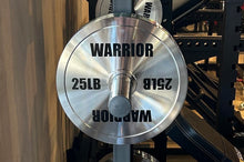 Load image into Gallery viewer, Warrior Chrome Olympic Weight Plates (230lb Set)
