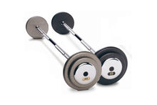 Load image into Gallery viewer, Warrior Pro-Style Cast-Iron Plate Barbells
