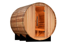 Load image into Gallery viewer, Golden Designs &quot;Uppsala&quot; 4 Person Barrel Traditional Steam Sauna
