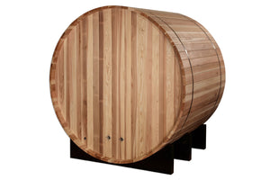 Golden Designs "St. Moritz" 2 Person Barrel Traditional Sauna