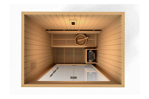 Golden Designs "Sundsvall" 2-Person Traditional Sauna