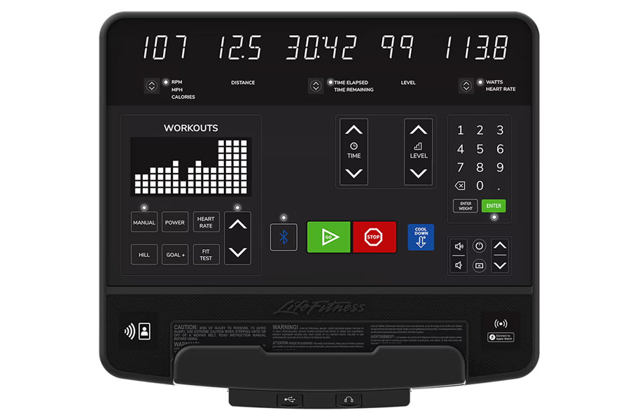 Life Fitness Club Series + (Plus) Elliptical Cross-Trainer (💥MEMORIAL SALE)
