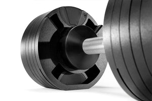 NÜOBELL 80lb Classic Adjustable Dumbbells