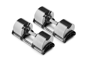 NÜOBELL 80lb Adjustable Dumbbells (Ash)