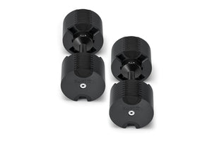 NÜOBELL 80lb Adjustable Dumbbells (Matte Black)