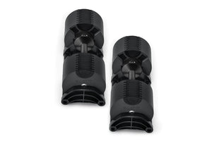 NÜOBELL 80lb Adjustable Dumbbells (Matte Black)