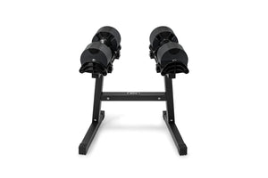 NÜOBELL 80lb Adjustable Dumbbells (Matte Black)