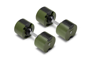 NÜOBELL 80lb Adjustable Dumbbells (Tactical)