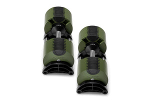 NÜOBELL 80lb Adjustable Dumbbells (Tactical)