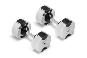 NÜOBELL 50lb Adjustable Dumbbells (Ash)