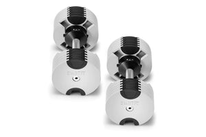 NÜOBELL 50lb Adjustable Dumbbells (Ash)