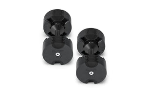 NÜOBELL 50lb Adjustable Dumbbells (Matte Black)