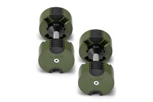 NÜOBELL 50lb Adjustable Dumbbells (Tactical)