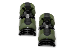 NÜOBELL 50lb Adjustable Dumbbells (Tactical)