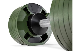 NÜOBELL 50lb Adjustable Dumbbells (Tactical)