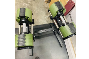 NÜOBELL Double-Legged Adjustable Dumbbell Stand