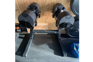 NÜOBELL Double-Legged Adjustable Dumbbell Stand