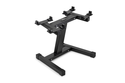 NÜOBELL Adjustable Dumbbell Stand (Black / Single-Legged)