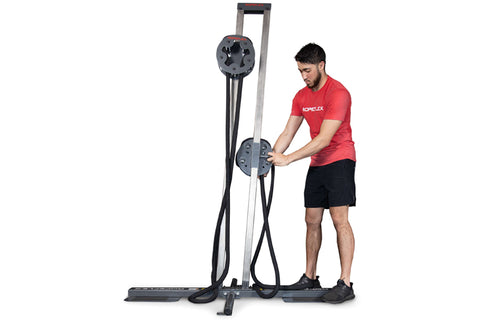 Ropeflex RX1500 Dual Station Upright Rope Trainer