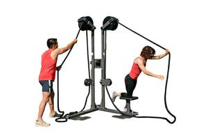 Ropeflex RX2500-D Dual Station Rope Trainer