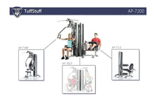 Load image into Gallery viewer, TuffStuff Apollo 7200 2-Station Multi Gym System (AP-7200)
