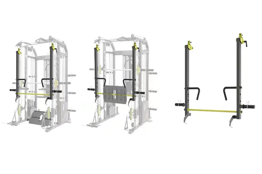 Warrior 701 smith shop pulley cage system